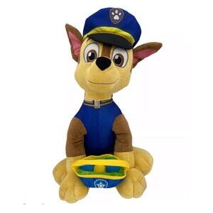 Rare Large 21" Chase paw patrol with easter basket